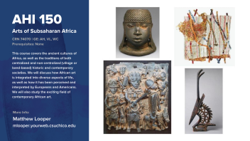 AHI 150 Arts of Subsaharan Africa
