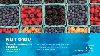 NUT 10V Discoveries and Concepts in Nutrition